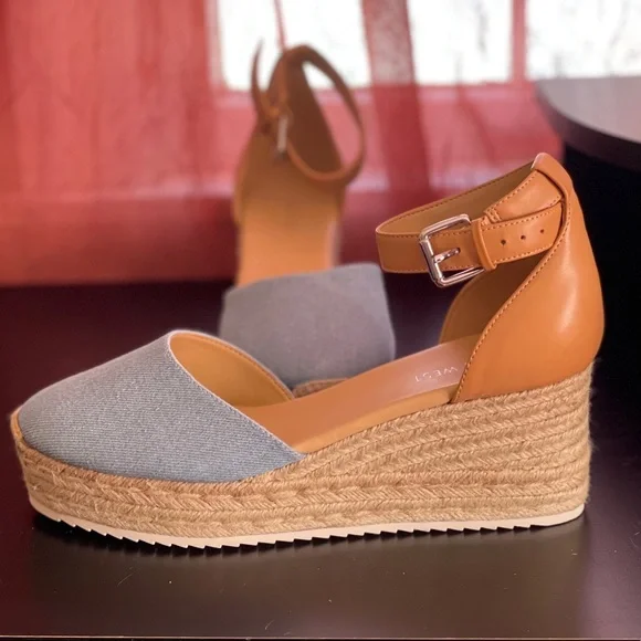 Nine West Shoes Nwot Nine West Ariela Espadrille Wedge Sandal